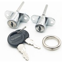 Stainless steel 1.6/1.9cm, bookcase with drawer lock lock core
