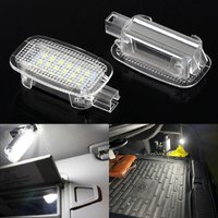 Lampe LED pour miroir de maquillage, lumière de repose-pieds pour mercedes-benz R230 W204 W212 W207 W221 W216 W251 W164 W463 X164 X204 C197, 1 pièce/2 pièces