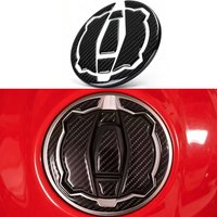 FOR Kawasaki Models 2017-2024 Ninja 400/650 Z650 Z900 Motorcycle Fuel Cap Protection 3D Sticker