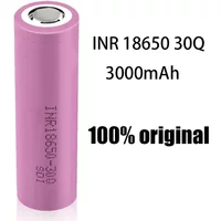 100% Original INR 18650 battery 3.7V 3000mAh INR18650 30Q li-ion Rechargeable Batteries Hight Power Discharge 30A Larger Current