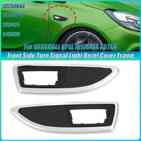 Front Side Turn Signal Light Bezel Cover Set 13250944 & 13250945 for Opel Insignia Astra, Left Right Frame Replacement
