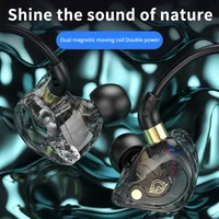 Type C Wired Earphone HiFi Earbuds 3.5mm Wired Headphones with Microphon Bass Stereo Earbuds Music Sport Headset for Smartphone