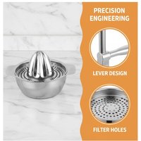 Manual Juicer for Citrus Durable Lemon Orange Squeezer Press for Home Use Easy Cleaning Large Capacity