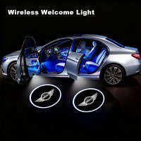 2Pcs Car Door Projector Lamps LED Welcome Light Emblem For Mini Cooper R50 R52 R53 R55 R56 R60 R61 F54 F55 F56 F60 Clubman