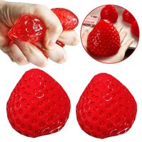 Giant-Strawberry Squishy Cute Sensory Fidgets Stress Balls For Adults Stress Effective Stress & Anxiety Relief For Autistic