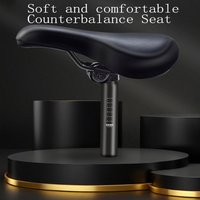 Children's bicycle seat scooter seat saddle seat sub balance bike thickened soft cushion seat bag stroller accessories