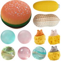 Squeeze Stress Relief Toys Hamburger Mouse And Cheese Block Maltose Peanut Unicorn Decompression Venting Toys Anxiety Relaxation