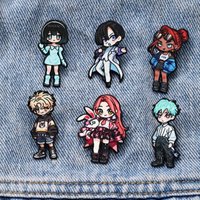 Cool Game Pins Cool Q-version Alien Stage Cartoon Character Brooch on Backpack Clothing Accessories Fashion Jewelry Fans Gifts
