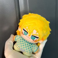 10cm Stuffed Diego Brando Plushie Toys Anime Nunu Cotton Plush Dolls Backpack Decorative Pendant Keychain Xmas Gifts