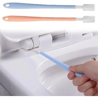10-piece disposable gap cleaning brush, replaceable cleaning brush head, toilet seat brush detail gap matte cleaning brush set