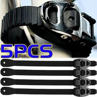 Auto Roof Rack Cargo Tie Down Strap 25cm Heavy Duty Rubber Grip Buckle Reusable Elastic Lashing Connectable Band for ATV UTVs