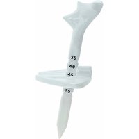 10 Degree Golf Tees Upgrade 5 Levels Adjustable Height Unbreakable Bendable Golf Tees Stable Insert Anti-Fly Consistent Swing