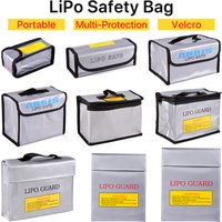 Lipo Guard Battery Safe Bag Fireproof for RC Car Drone Batteries Storage Charging Large Explosion-Proof Bags Portable Pouch