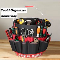 Bucket Organizer Pouch Storage Bag Popular Garden Kit Oxford Cloth Bucket Electrician Tools Bag Waist Pouch Belt Storage Holder
