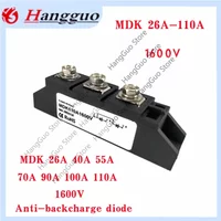 MDK110A-16 MDK 26A 40A 55A 70A 90A 100A110A 1600V Rectifier Module DC Solar Anti-reverse Diode Photovoltaic Diode Two in and one