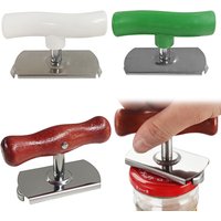 Can Opener Jar Lid Opener Adjustable Manual Can Opening Tool Multifunctional Bottle Opener Helper Stainless Steel Kitchen Tools