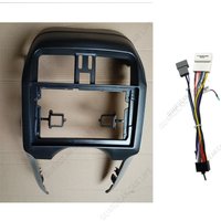 9 Inch Car Radio Fascias For nissan versa 2019 Android Stereo Frame Player 2 Din Head Unit Panel Dash Trim