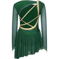 Teens Tassel Latin Dance Leotard Kids Girls Jumpsuits Children Sparkly Color Block Fringed Tango Dancing Bodysuit Dancewear