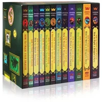 How to Train Your Dragon Complete Series 12-volume set European and American children's English adventure growth novel books