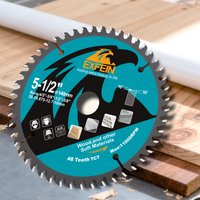 EXFEIN Cutting Disc Circular Saw Blades for Wood Soft Materials Wood Working Plastic Dimensions Professional Cutting Disc