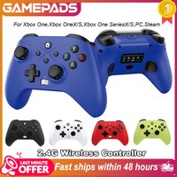 Manette de jeu sans fil 2.4G pour Xbox ONE/Slim/Series S/X, console PC, Joypad, Joystick, fonction gyro 6 axes, Turbo, contrôleur Xbox
