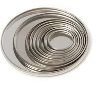 20pcs Stainless Steel Cabochon Base Round Bezel for DIY Jewelry Making