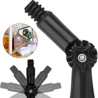 1Pcs Articulated Joint 270 Degree Swivel Compatible With For Telescopic Rods For Window Cleaning And Painting Tasks