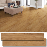 5pcs 91x15cm 2D self-adhesive floor sticker Thicken Wood Grain Floor Wallpaper 3d Wall Sticker Waterproof wear-resistan