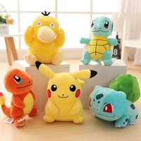 Charmander Squirtle Bulbasaur Plush Toy Anime Figure Model Kids Birthday Gift Anime Stuffed Gift for Kids Children