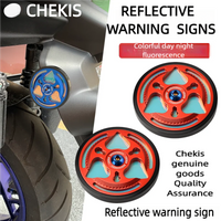 Chekis Genuine Motorcycle Accessories Modified Reflective Plate Night Driving Warning Plate Luminous Film Body Light Reflector Suitable for Yamaha Xmax125/250/300/400 Nmax125/155 Nvx/Aerox Tmax560