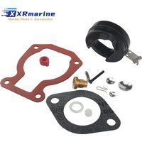 0398453 Carburetor Repair Kit Fits for Johnson Evinrude 9.9 15 75 HP J15 75E Outboard Motors Replaces 398453 765574 18-7223
