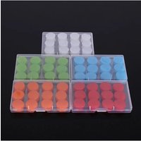 12Pcs Silicone Ear Plugs for Sleeping Noise Reduction Anti-Snore Sound Insulation Reusable Ear Protection Comfortable Sleep Aid