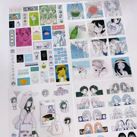 Character Sticker Summer Series Cool Style Handbook Guka Tape Sticker