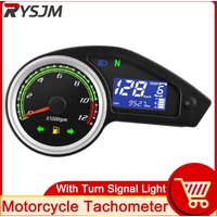 AD Motorcycle Tachometer With Turn Signal Light for Honda NXR150 NXR125 Bros 2003-2014 CRV Digital LED Odometer Speedometer MPH
