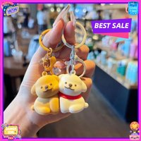 2026 NEW HOT Couples magnetic line puppy keychain will never leave, cute and good-looking schoolbag, jewelry, pendant gift