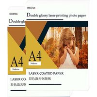 A4 157g Double-sided High Glossy Photo Paper Laser Printer Paper Coated Paper Flyer Magazine Business Card Color Printing Paper