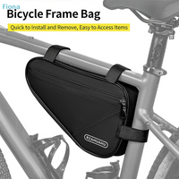 ✔Bag Bike Triangle Frame Bag Bike Frame Triangle Bag Front Handlebar Bag Frame Triangle Storage Bag