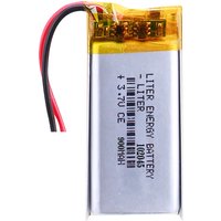 3.7V 900mah 102045 Lithium Polymer LiPo Rechargeable Battery For LED GPS DVD MP5 Recording Pen