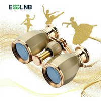 4X30mm Opera Glasses Binoculars, Theatre Glasses Compact Binoculars for Women Adults with Removable Chain