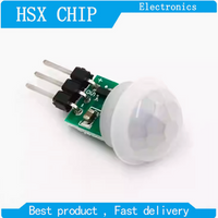 5pcs Mini IR Pyroelectric Infrared PIR Motion Human Sensor Automatic Detector Module AM312 Sensor DC 2.7 to 12V