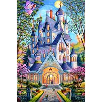 Landschaft Kreuz stich Frühling Schloss DIY Stickerei Kit nach Hause modische dekorative Malerei 11 ct9ct gedruckt Handarbeiten Handwerk