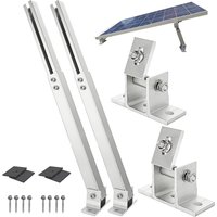 26 inch Adjustable Solar Panel Tilt Mount Brackets Aluminum Alloy Solar Panel Mounting Support up to 100-400 Watt Solar Panel