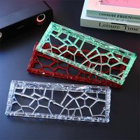 GH60 Hollow Transparent Keyboard Shell, Universal 60% Layout Case For Mechanical Keyboard DIY Custom Accessories