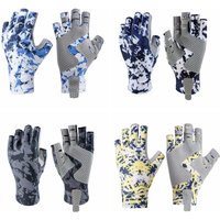 Sun Protection Half Finger Fishing Gloves Summer Sunscreen Fingerless Fingerless Fishing Gloves Breathable Anti-Slip