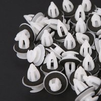 50pcs Door Trim Panel Retainer Fastener Kit Nylon Car Clips Fastener Interior Decoration for BMW E21 E30 E36 E46 E90 E91 E92 E93