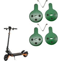 2 Sets Original Brake Caliper & Disc Brake Pads For KuKirin G2 PRO Electric Scooter - High-Performance Spare Parts