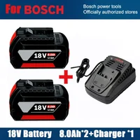 Für Bosch 18V Professional GBA GBH GSR GSB BAT618 BAT609 BAT620 Original 18V 8,0Ah Akku-Werkzeug zum Ersetzen des Akkus.