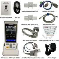 Pet Handheld Monitor M3T for Blood Oxygen Blood Pressure Body Temperature and M3E for Carbon Dioxide Concentration Detection