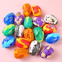 Transforming Dinosaur Egg Deformable Simulation Dinosaur Toy Multi Color Assembled Interactive Bulk Supply Holiday Gift