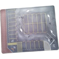 1/64 Car Model Scene With Parking Lot Shooting Garage Pad Floor Mat 40x50cm